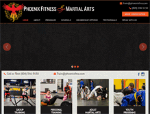 Tablet Screenshot of phoenixfma.com